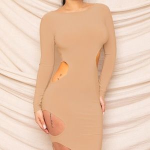 CUT OUT MINI DRESS